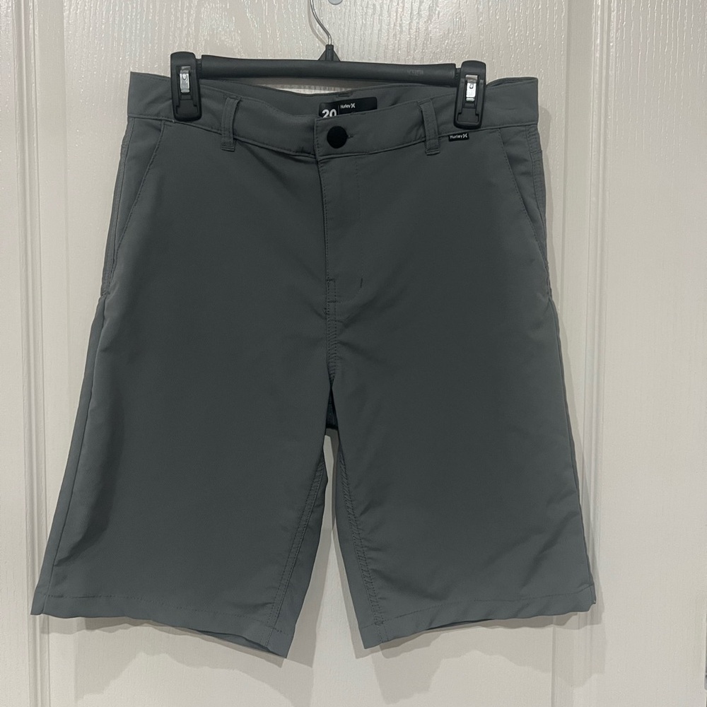 Hurley Boys Gray Shorts Size: 20